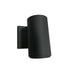 Dainolite Canada - One Light Outdoor Wall Sconce - Oslo - Matte Black- Union Lighting Luminaires Decor