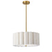 Dainolite Canada - Three Light Pendant - Pacifica - Flax- Union Lighting Luminaires Decor