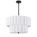 Dainolite Canada - Four Light Pendant - Pacifica - White- Union Lighting Luminaires Decor