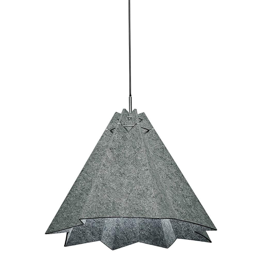 Dainolite Canada - One Light Pendant - Pascha - Grey- Union Lighting Luminaires Decor