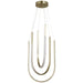 Dainolite Canada - LED Pendant - Pacari - Aged Brass- Union Lighting Luminaires Decor