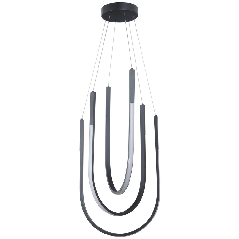 Dainolite Canada - LED Pendant - Pacari - Matte Black- Union Lighting Luminaires Decor