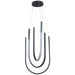 Dainolite Canada - LED Pendant - Pacari - Matte Black- Union Lighting Luminaires Decor