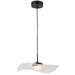 Dainolite Canada - One Light Pendant - Percival - Clear & White- Union Lighting Luminaires Decor
