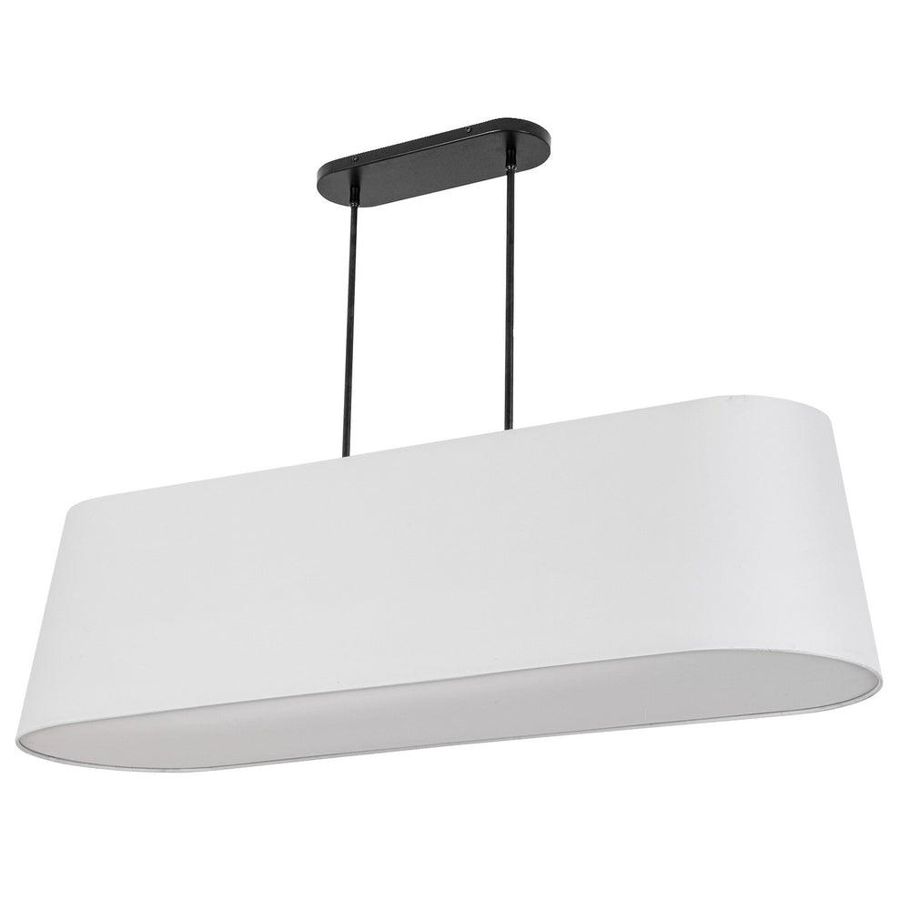 Dainolite Canada - Four Light Pendant - Pita - White- Union Lighting Luminaires Decor