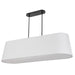 Dainolite Canada - Four Light Pendant - Pita - White- Union Lighting Luminaires Decor