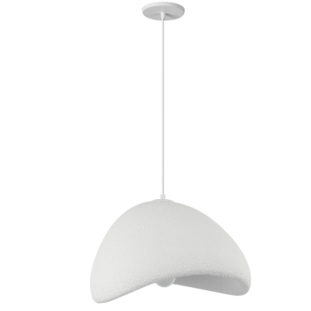 Dainolite Canada - One Light Pendant - Pilar - White- Union Lighting Luminaires Decor