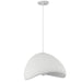 Dainolite Canada - One Light Pendant - Pilar - White- Union Lighting Luminaires Decor