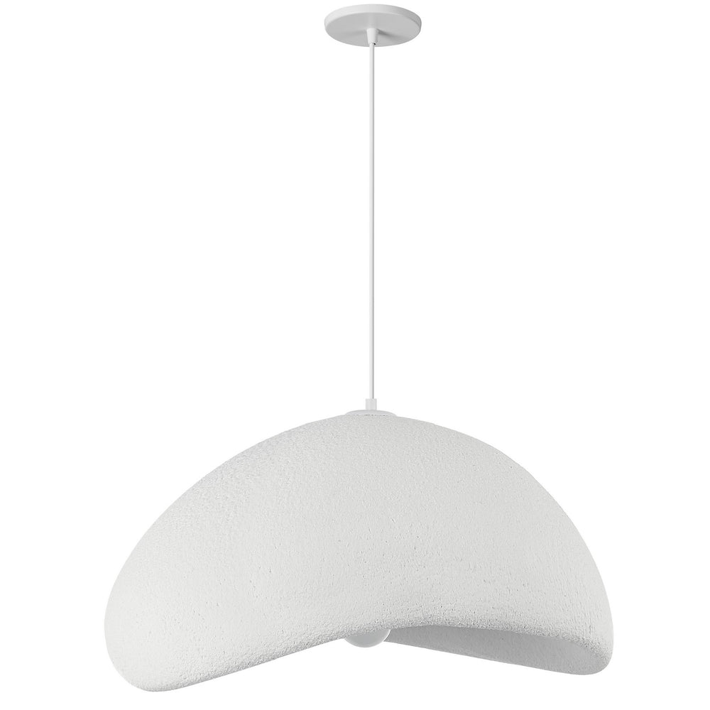 Dainolite Canada - One Light Pendant - Pilar - White- Union Lighting Luminaires Decor