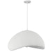 Dainolite Canada - One Light Pendant - Pilar - White- Union Lighting Luminaires Decor