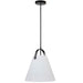 Dainolite Canada - One Light Pendant - Polly - White- Union Lighting Luminaires Decor