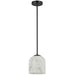 Dainolite Canada - One Light Pendant - Patrice - Alabaster- Union Lighting Luminaires Decor