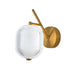 Dainolite Canada - One Light Wall Sconce - Peri - Clear- Union Lighting Luminaires Decor
