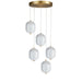 Dainolite Canada - LED Pendant - Peri - Clear- Union Lighting Luminaires Decor