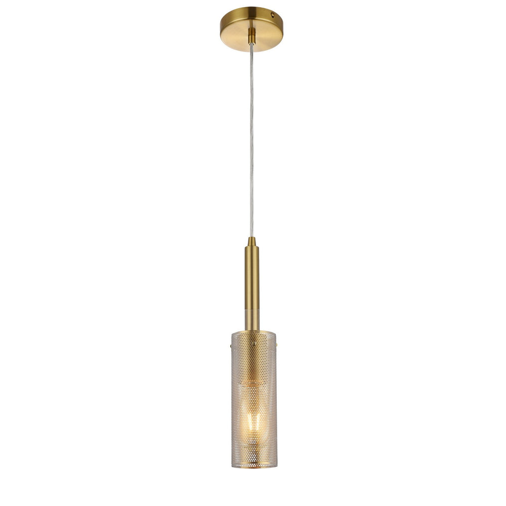Dainolite Canada - One Light Pendant - Percy - Aged Brass- Union Lighting Luminaires Decor