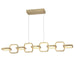 Dainolite Canada - LED Pendant - Patsy - Aged Brass- Union Lighting Luminaires Decor