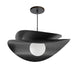 Dainolite Canada - One Light Pendant - Paven - Matte Black- Union Lighting Luminaires Decor