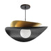 Dainolite Canada - One Light Pendant - Paven - Matte Black- Union Lighting Luminaires Decor