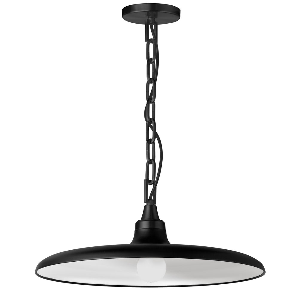 Dainolite Canada - One Light Pendant - Quentin - Matte Black- Union Lighting Luminaires Decor