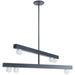 Dainolite Canada - Six Light Chandelier - Raleigh - Matte Black- Union Lighting Luminaires Decor