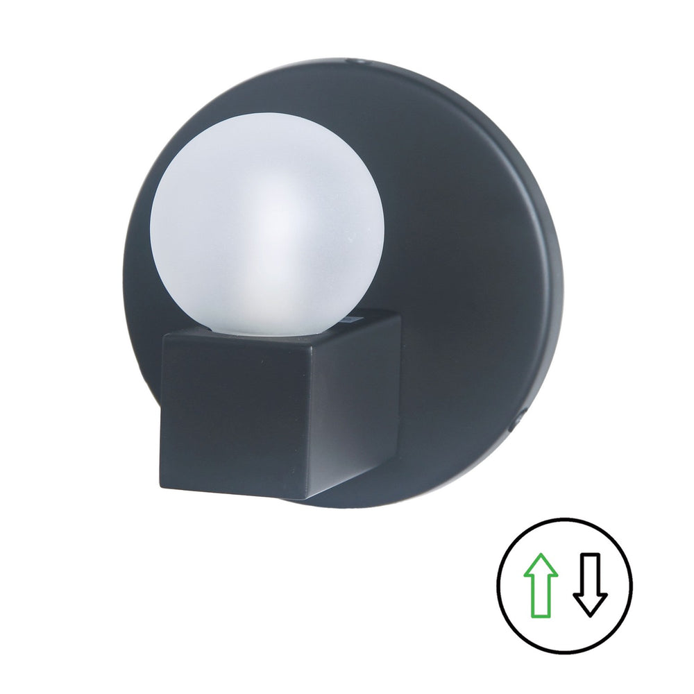 Dainolite Canada - One Light Vanity - Raleigh - Matte Black- Union Lighting Luminaires Decor