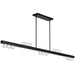 Dainolite Canada - 15 Light Pendant - Raleigh - Matte Black- Union Lighting Luminaires Decor