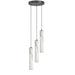 Dainolite Canada - Three Light Pendant - Reuben - White- Union Lighting Luminaires Decor