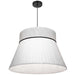 Dainolite Canada - One Light Pendant - Rochelle - White- Union Lighting Luminaires Decor