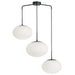 Dainolite Canada - Three Light Pendant - Rachel - White- Union Lighting Luminaires Decor