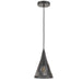 Dainolite Canada - One Light Pendant - Rebecca - Matte Black- Union Lighting Luminaires Decor