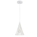 Dainolite Canada - One Light Pendant - Rebecca - Matte White- Union Lighting Luminaires Decor