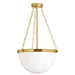 Dainolite Canada - One Light Pendant - Rhonda - White- Union Lighting Luminaires Decor