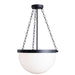 Dainolite Canada - One Light Pendant - Rhonda - White- Union Lighting Luminaires Decor