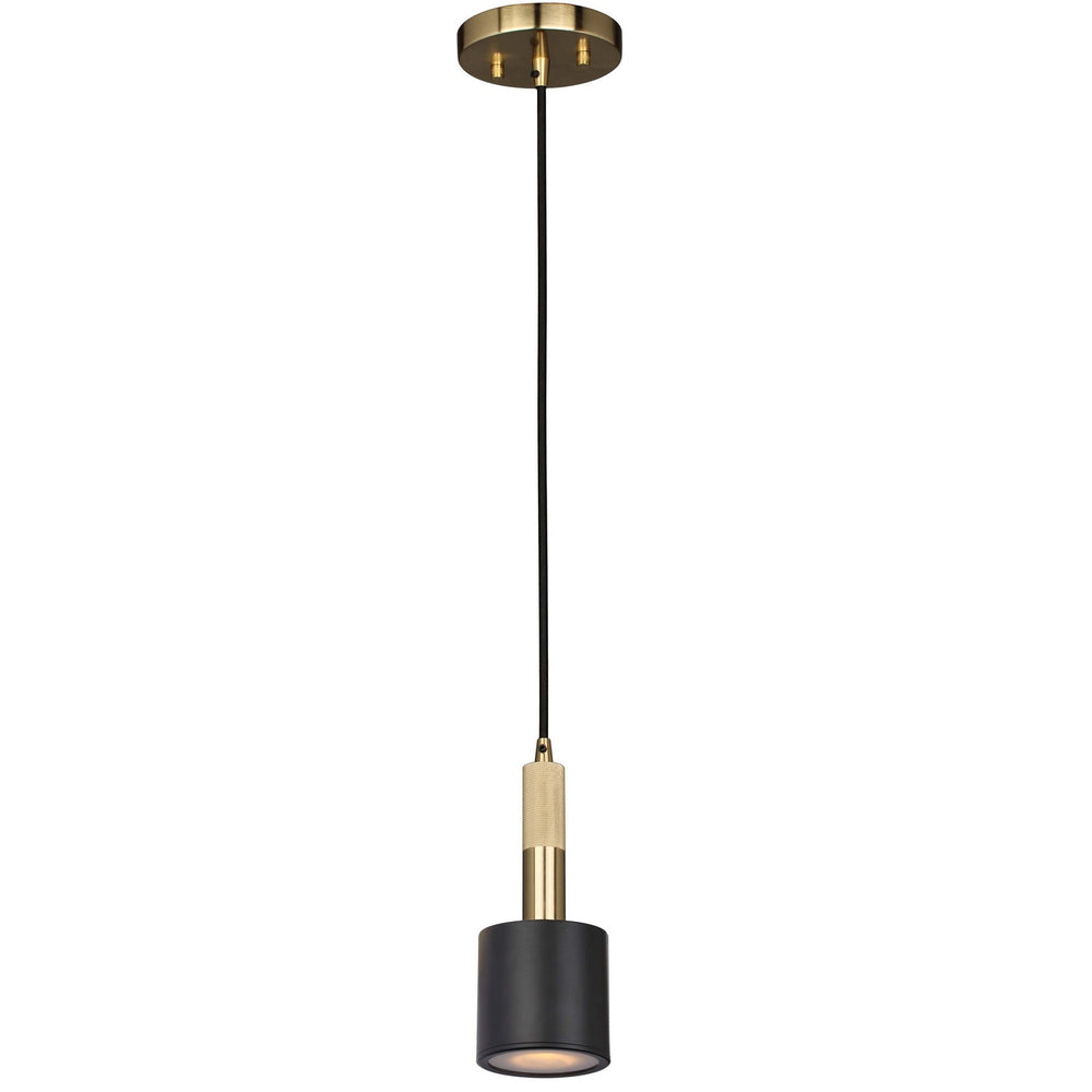 Dainolite Canada - One Light Pendant - Rhoswen - Matte Black- Union Lighting Luminaires Decor
