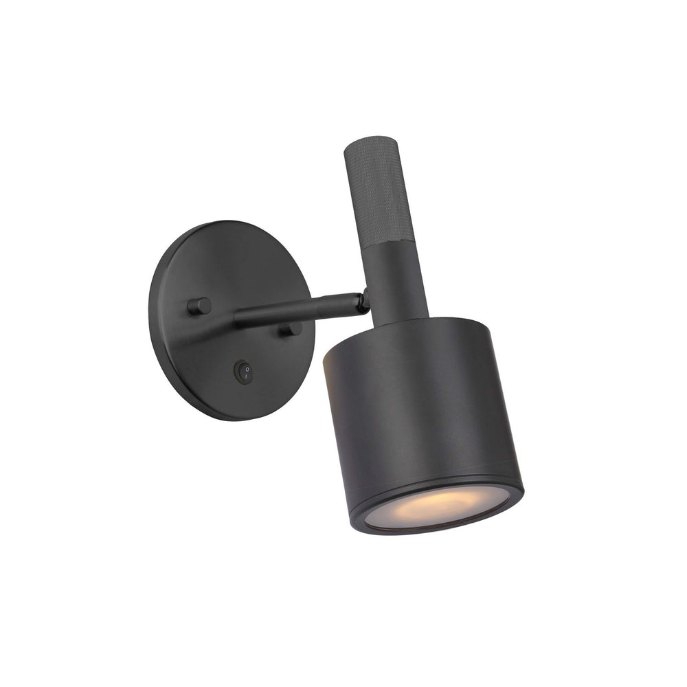 Dainolite Canada - One Light Wall Sconce - Rhoswen - Matte Black- Union Lighting Luminaires Decor