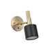 Dainolite Canada - One Light Wall Sconce - Rhoswen - Matte Black- Union Lighting Luminaires Decor