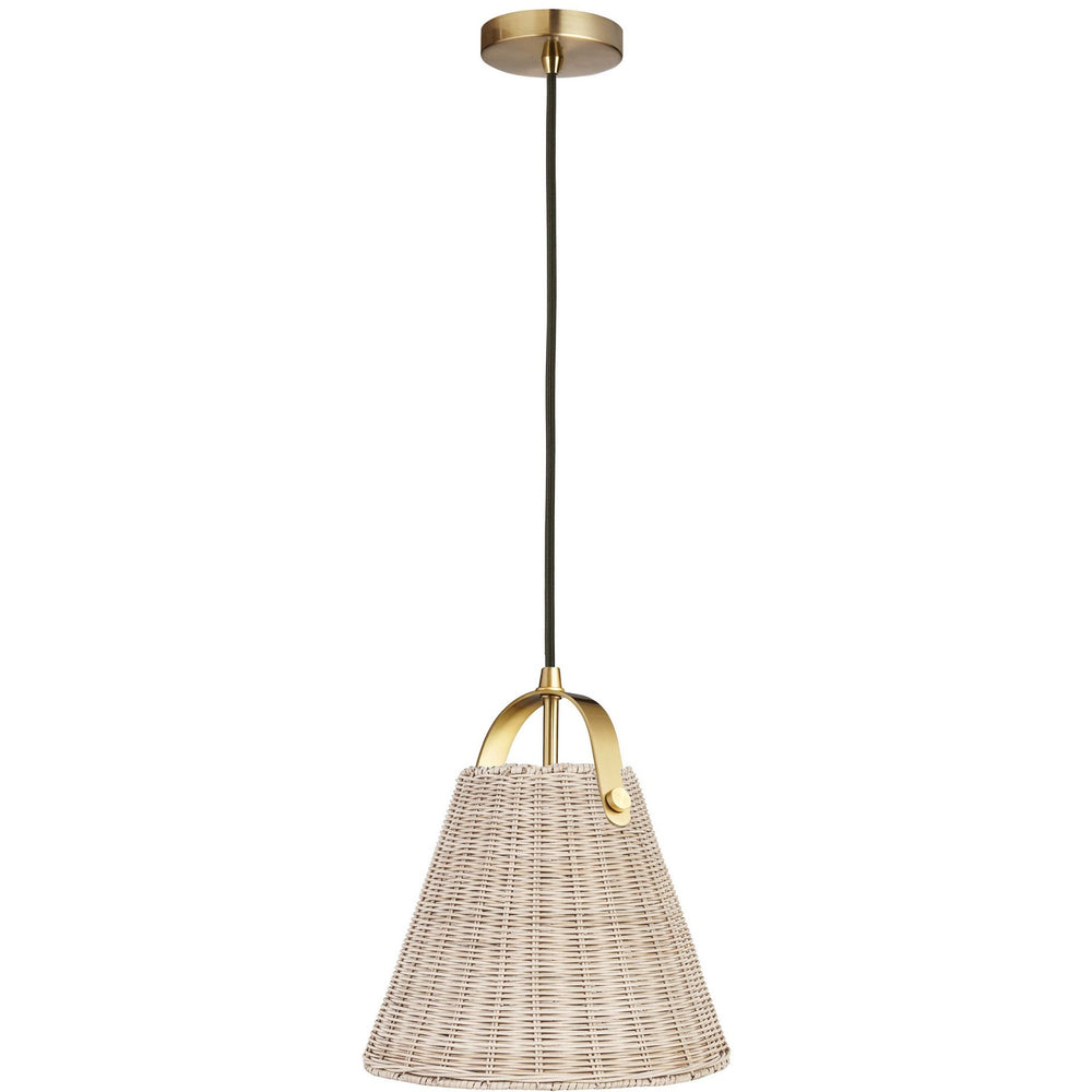 Dainolite Canada - One Light Pendant - Shenandoah - Natural- Union Lighting Luminaires Decor