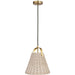 Dainolite Canada - One Light Pendant - Shenandoah - Natural- Union Lighting Luminaires Decor