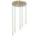 Dainolite Canada - LED Pendant - Sanya - Aged Brass- Union Lighting Luminaires Decor