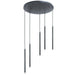 Dainolite Canada - LED Pendant - Sanya - Matte Black- Union Lighting Luminaires Decor