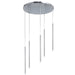 Dainolite Canada - LED Pendant - Sanya - Polished Chrome- Union Lighting Luminaires Decor