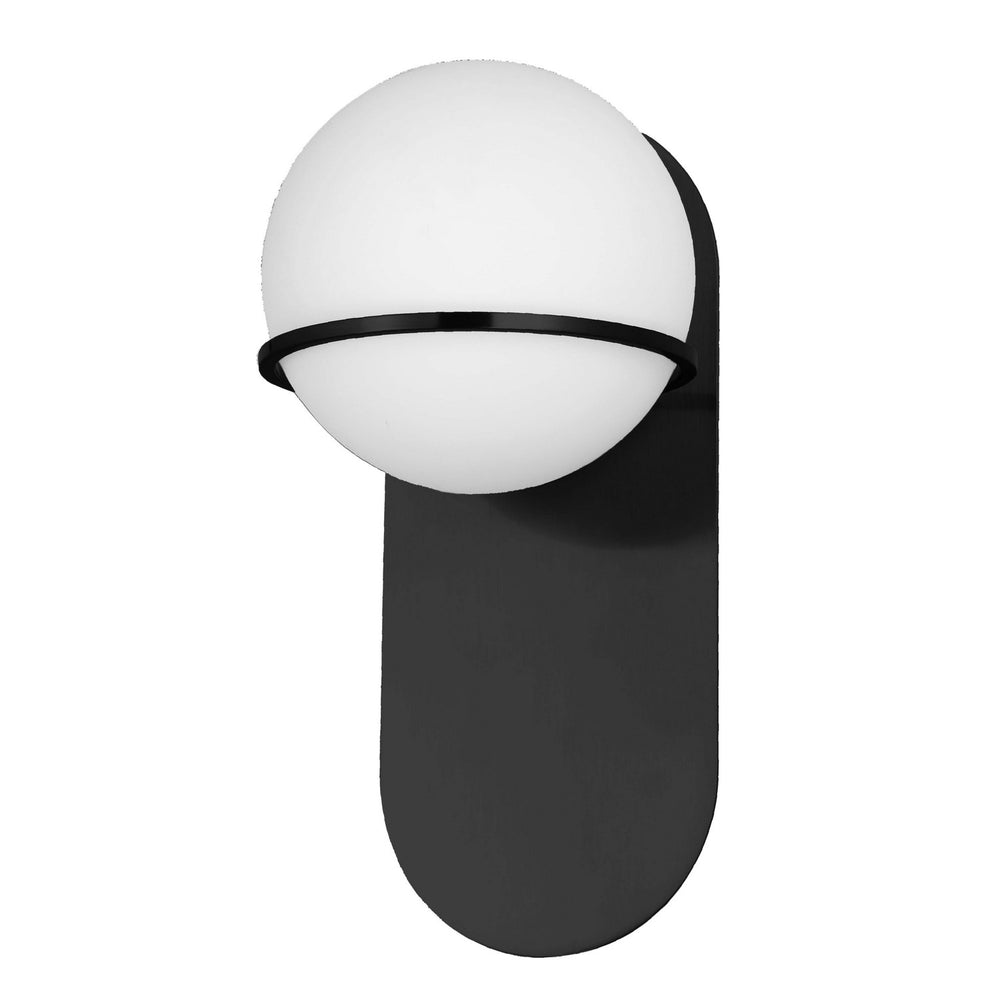Dainolite Canada - One Light Wall Sconce - Sofia - Matte Black- Union Lighting Luminaires Decor