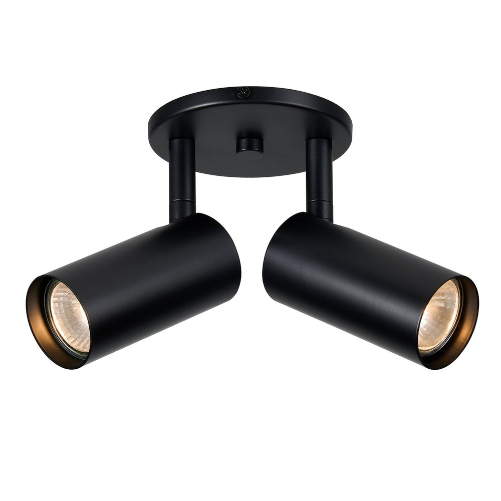 Dainolite Canada - Two Light Spotlight - Stanly - Matte Black- Union Lighting Luminaires Decor