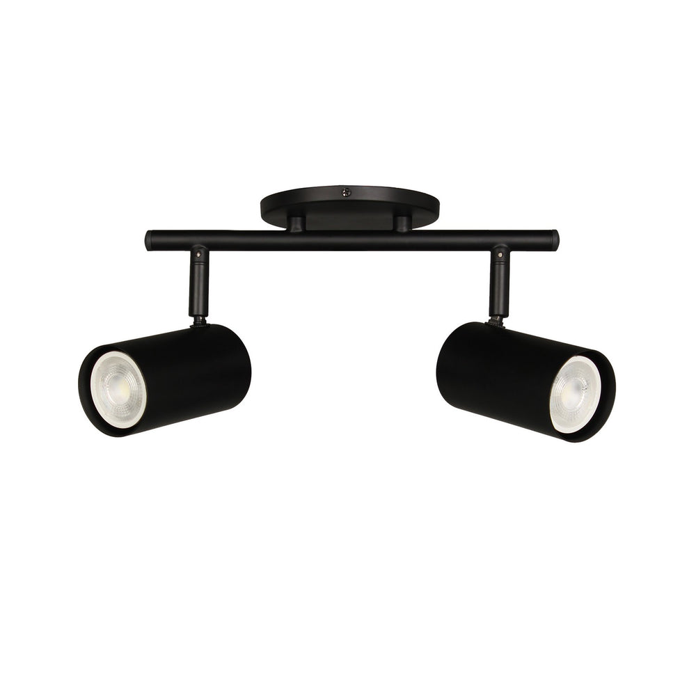 Dainolite Canada - Two Light Track Light - Taylor - Matte Black- Union Lighting Luminaires Decor