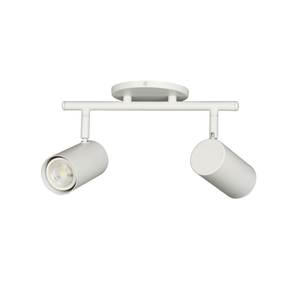 Dainolite Canada - Two Light Track Light - Taylor - Matte White- Union Lighting Luminaires Decor