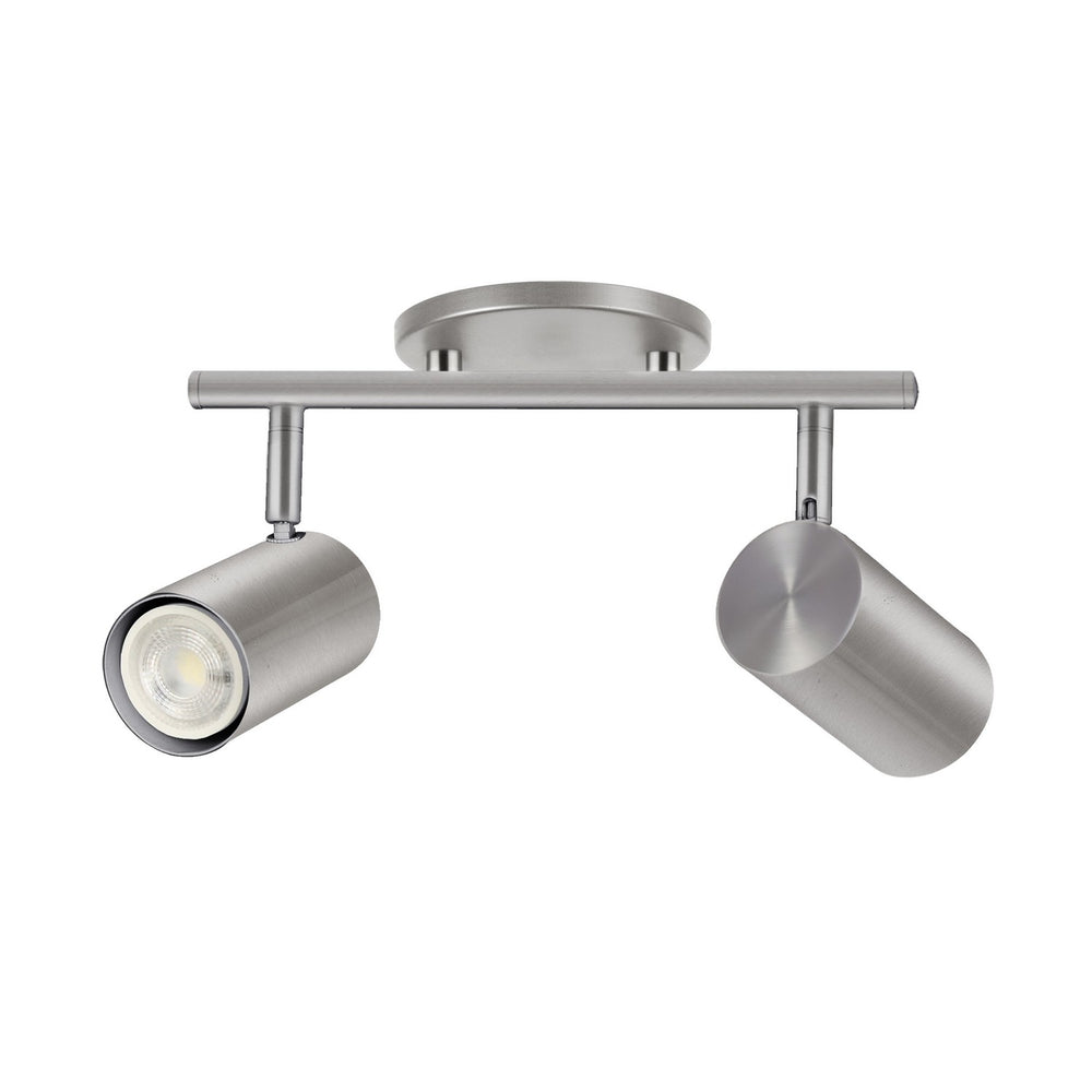 Dainolite Canada - Two Light Track Light - Taylor - Satin Chrome- Union Lighting Luminaires Decor