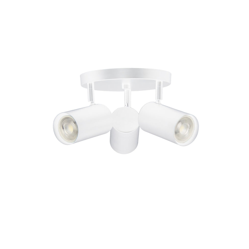 Dainolite Canada - Three Light Spot Light - Taylor - Matte White- Union Lighting Luminaires Decor