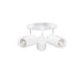 Dainolite Canada - Three Light Spot Light - Taylor - Matte White- Union Lighting Luminaires Decor