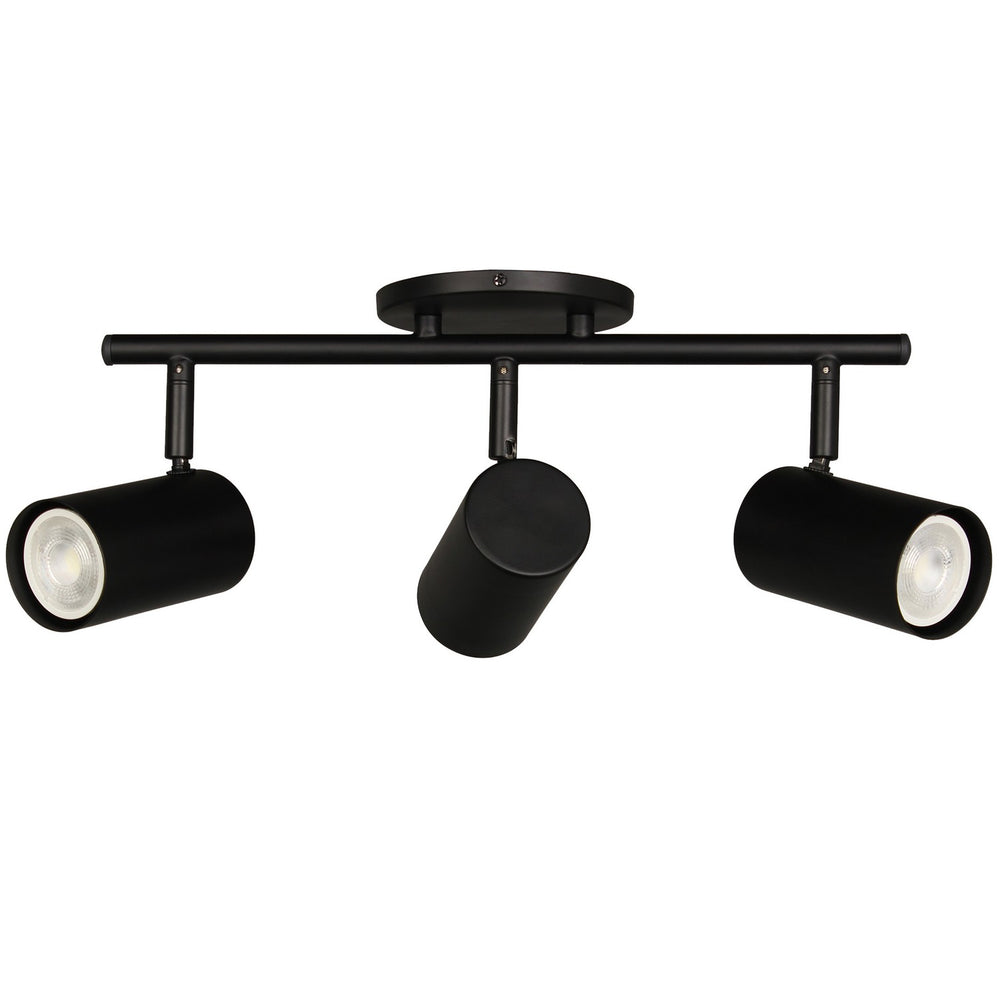 Dainolite Canada - Three Light Track Light - Taylor - Matte Black- Union Lighting Luminaires Decor
