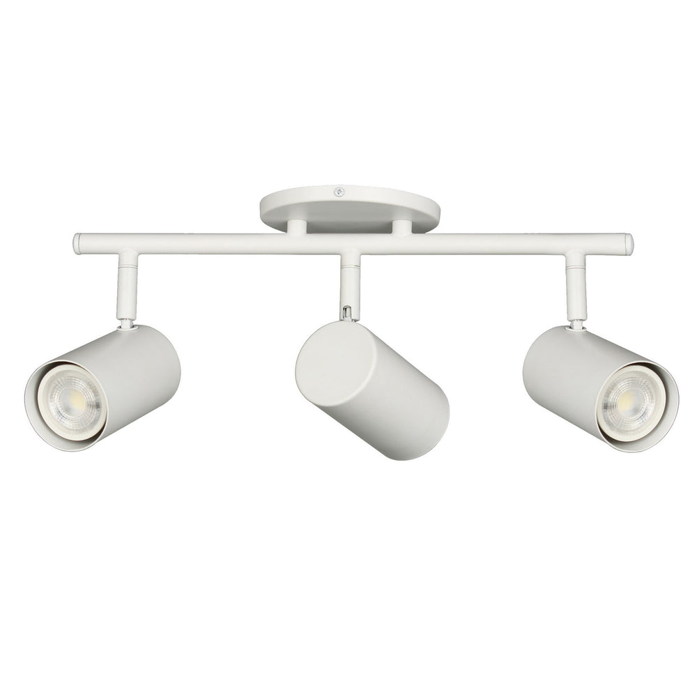 Dainolite Canada - Three Light Track Light - Taylor - Matte White- Union Lighting Luminaires Decor